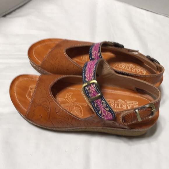 Spring Step L’ARTISTE cock wedge. EUC - Picture 2 of 7